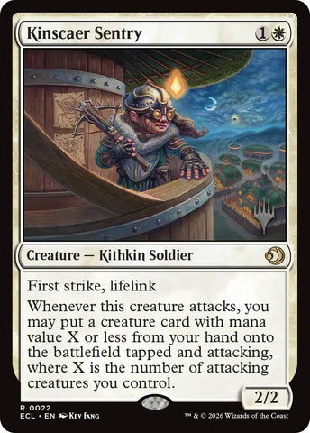 Kinscaer Sentry [Lorwyn Eclipsed Promos]
