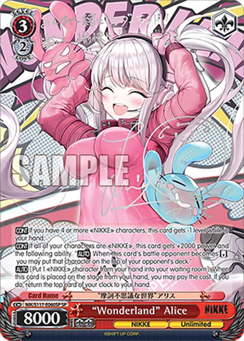"Wonderland" Alice (Silver Stamp) [GODDESS OF VICTORY: NIKKE]