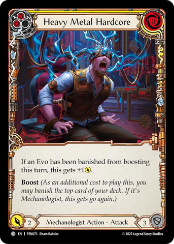 Heavy Metal Hardcore (Yellow) (Regular) [PEN073] (Compendium of Rathe)