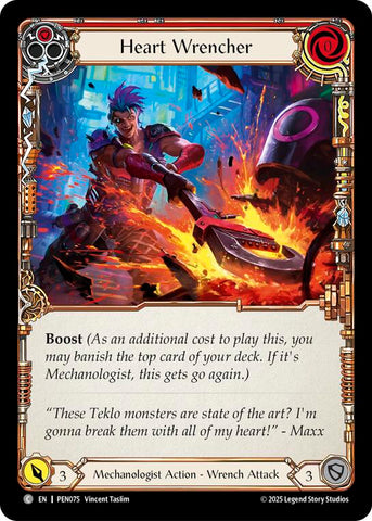 Heart Wrencher (Red) (Regular) [PEN075] (Compendium of Rathe)