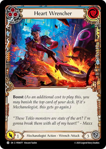 Heart Wrencher (Blue) (Regular) [PEN077] (Compendium of Rathe)