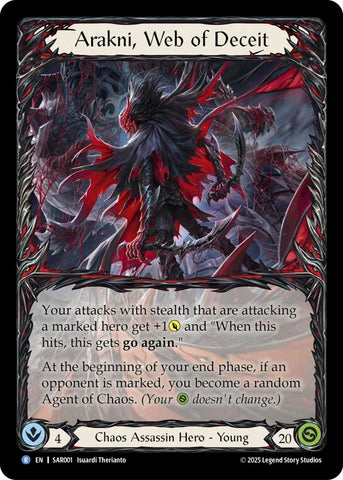 Arakni, Web of Deceit (Extended Art) [SAR001] (GEM Pack 2)