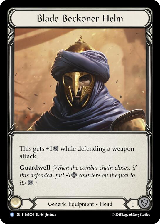 Blade Beckoner Helm [SAZ004] (GEM Pack 2)