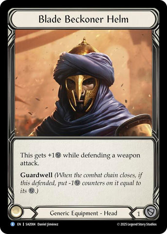 Blade Beckoner Helm [SAZ004] (GEM Pack 2)