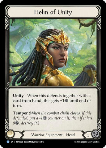 Helm of Unity [SDO003] (GEM Pack 2)