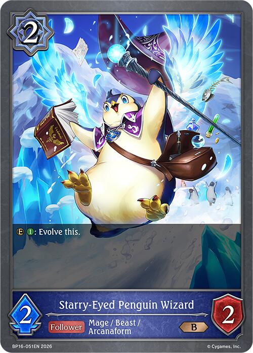 Starry-Eyed Penguin Wizard (BP16-051EN) [New World Genesis]