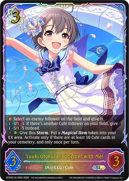 Yuuki Otokura [Together with Me] (ECP02-SL15EN) [THE IDOLM@STER CINDERELLA GIRLS EX Crossover Set]