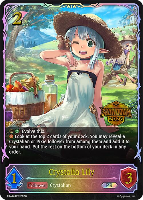 Crystalia Lily (PR-444EN) (PR-444EN) [Promotional Cards]