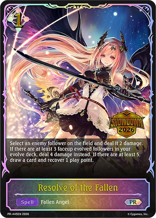 Resolve of the Fallen (PR-445EN) [Promotional Cards]