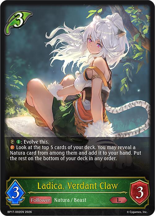 Ladica, Verdant Claw (BP17-002EN) [Convergent Destinies]