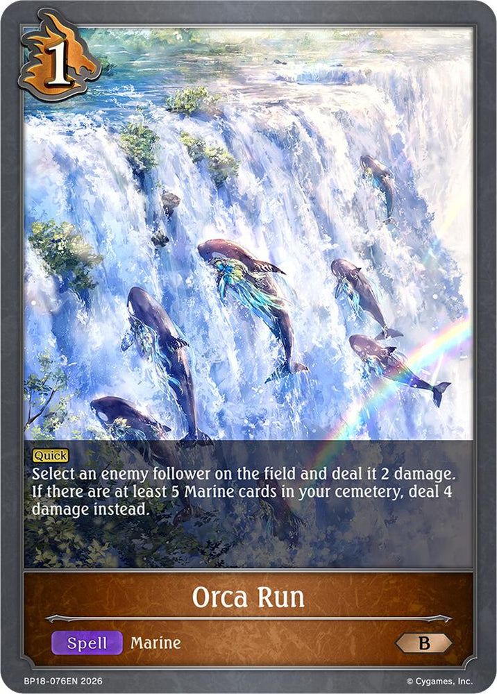 Orca Run (BP18-076EN) [Neometropolis]