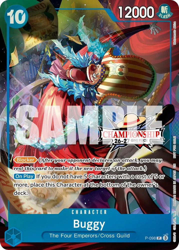 Buggy (CS 26-27 Event Pack) [One Piece Promotion Cards]
