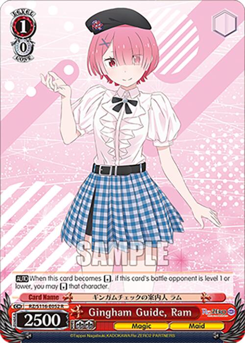 Gingham Guide, Ram (RZ/S116-E052) [Re:ZERO -Starting Life in Another World- Vol.3]