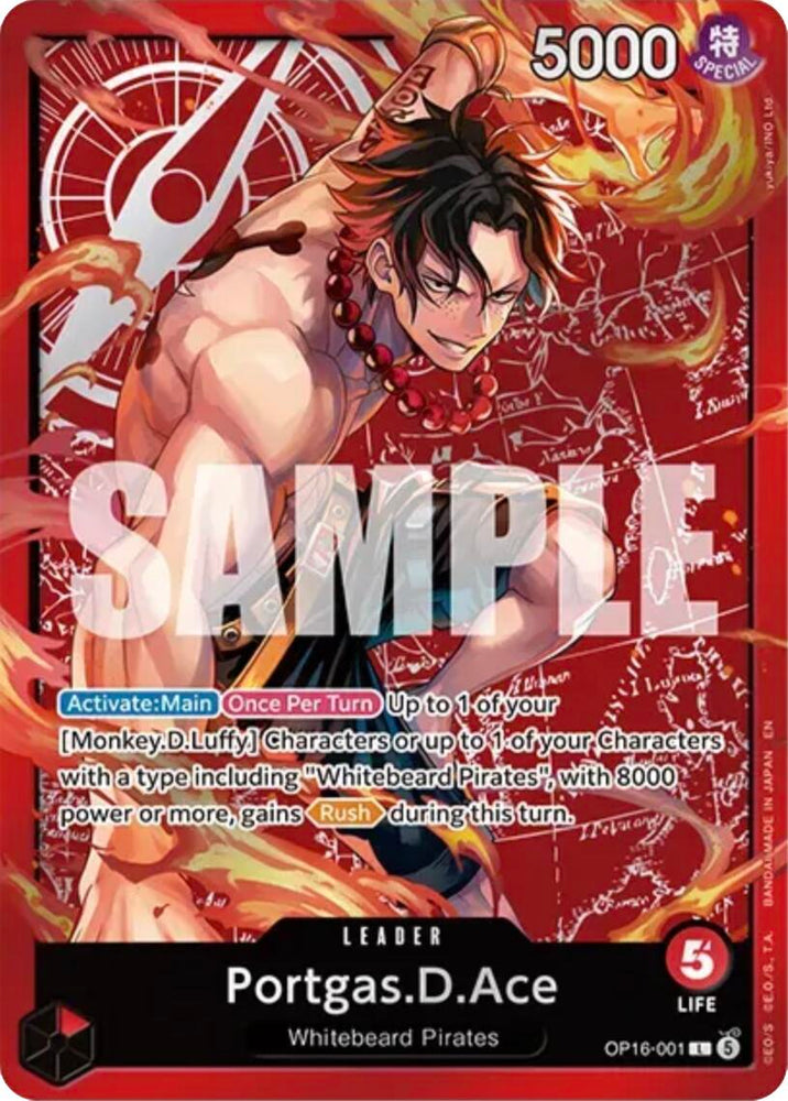 Portgas.D.Ace (Ace Deck) [Set Sail Deck Set]