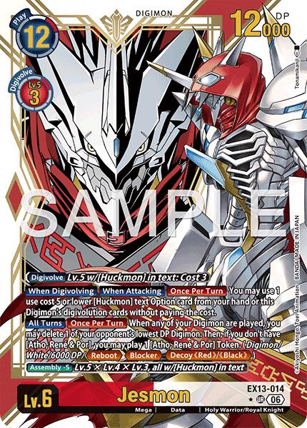 Jesmon [EX13-014] (Alternate Art) [Chivalrous XIII]