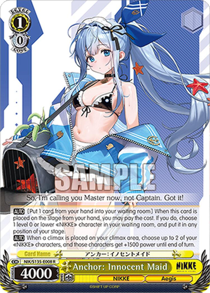 Anchor: Innocent Maid (NIK/S135-E008) [GODDESS OF VICTORY: NIKKE Vol.2]