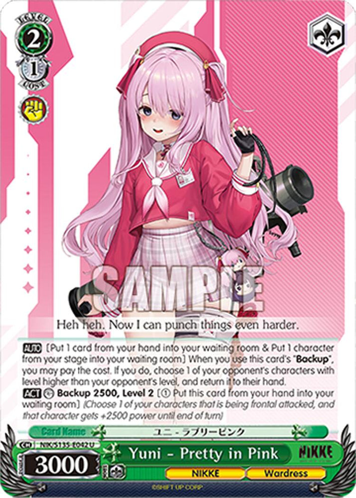 Yuni - Pretty in Pink (NIK/S135-E042) [GODDESS OF VICTORY: NIKKE Vol.2]