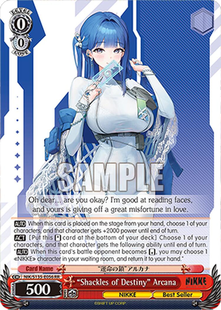 "Shackles of Destiny" Arcana (NIK/S135-E056) [GODDESS OF VICTORY: NIKKE Vol.2]