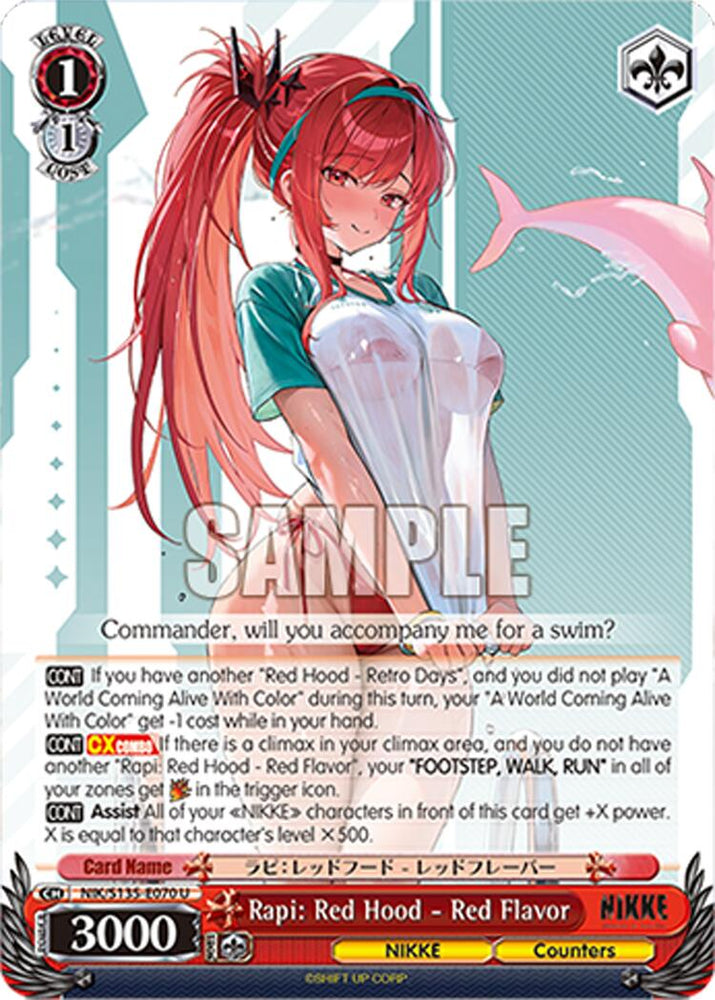 Rapi: Red Hood - Red Flavor (NIK/S135-E070) [GODDESS OF VICTORY: NIKKE Vol.2]