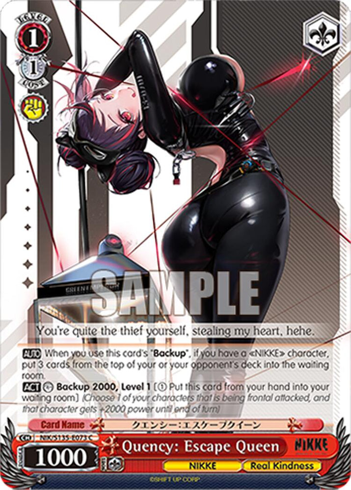Quency: Escape Queen (NIK/S135-E073) [GODDESS OF VICTORY: NIKKE Vol.2]