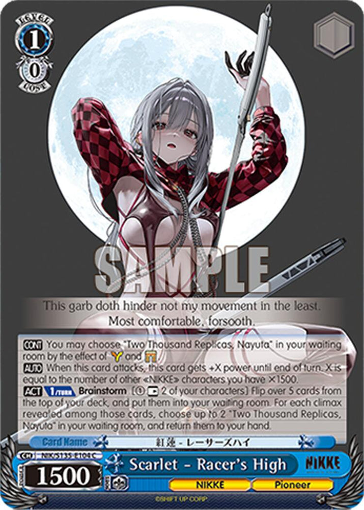 Scarlet - Racer's High (NIK/S135-E104) [GODDESS OF VICTORY: NIKKE Vol.2]