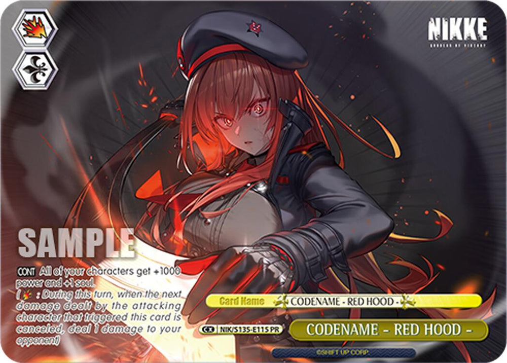 CODENAME - RED HOOD - (NIK/S135-E115) (PR) [GODDESS OF VICTORY: NIKKE Vol.2]