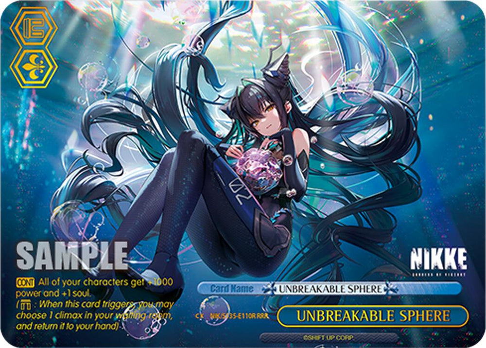 UNBREAKABLE SPHERE (NIK/S135-E110R) (RRR) [GODDESS OF VICTORY: NIKKE Vol.2]