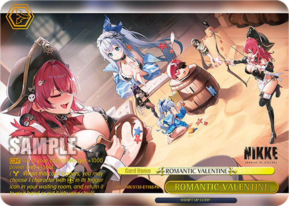 ROMANTIC VALENTINE (NIK/S135-E116S) (PR) (Foil) [GODDESS OF VICTORY: NIKKE Vol.2]