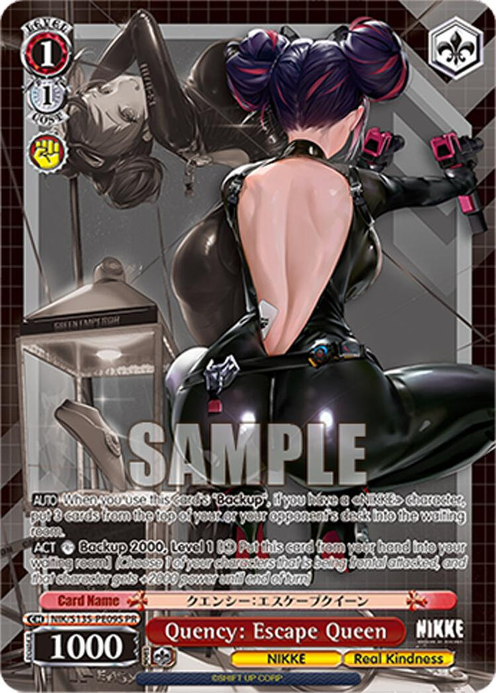 Quency: Escape Queen (NIK/S135-PE09S) (PR) [GODDESS OF VICTORY: NIKKE Vol.2]