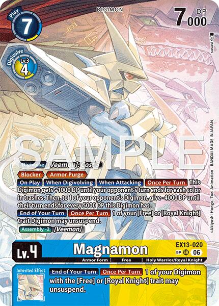 Magnamon [EX13-020] (SP) [Chivalrous XIII]