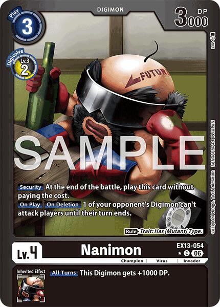Nanimon [EX13-054] (Limited Foil) [Chivalrous XIII]
