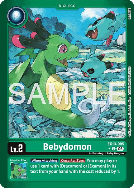 Bebydomon [EX13-005] (Limited Foil) [Chivalrous XIII]