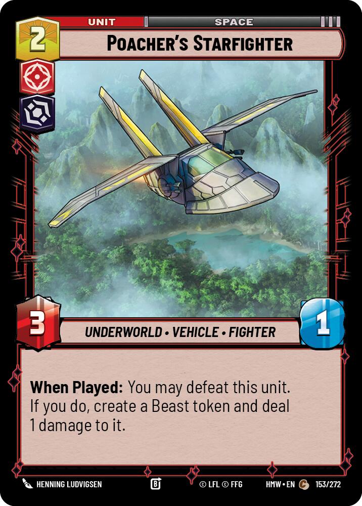 Poacher's Starfighter (153/272) (153/272) [Homeworlds]