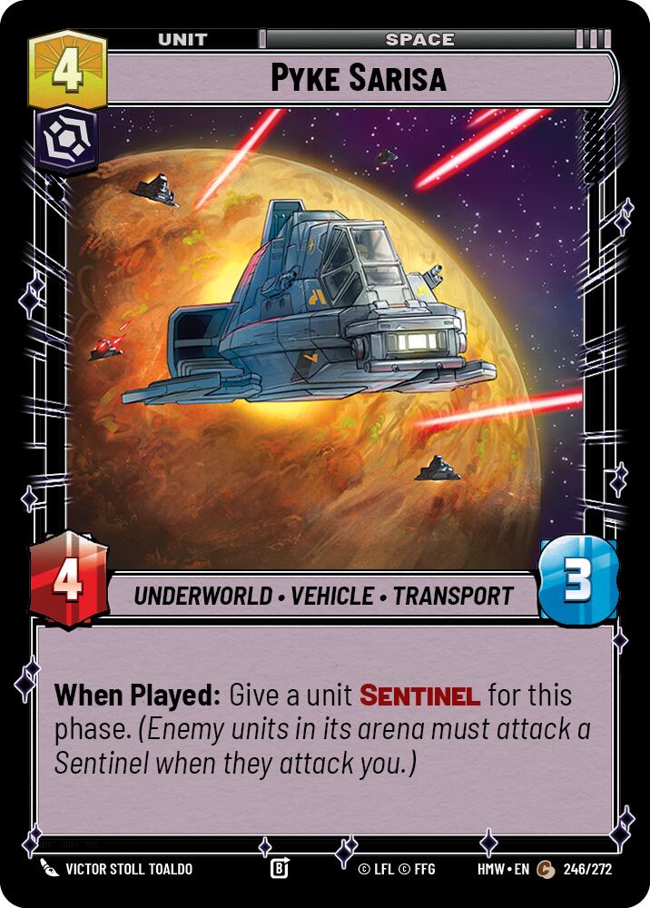 Pyke Sarisa (246/272) (246/272) [Homeworlds]