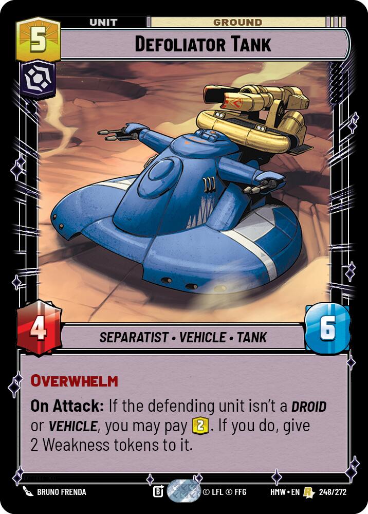 Defoliator Tank (248/272) (248/272) [Homeworlds]