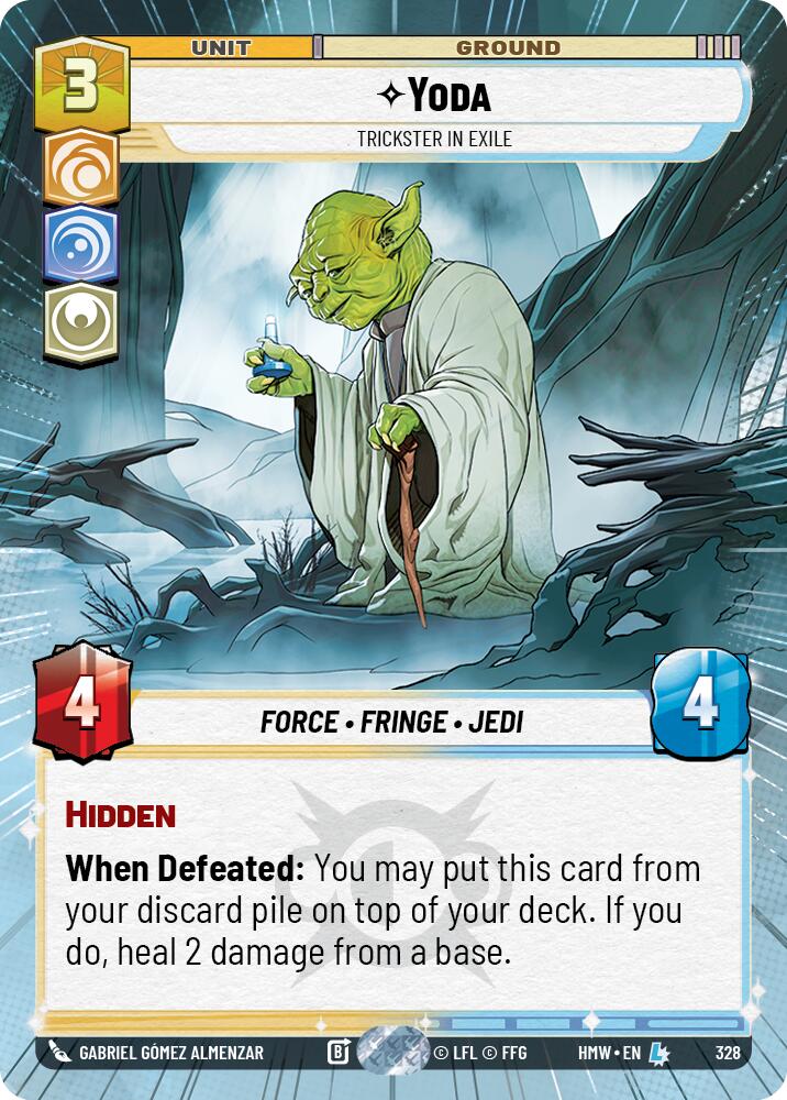 Yoda - Trickster in Exile (328) (Hyperspace) (328) [Homeworlds]