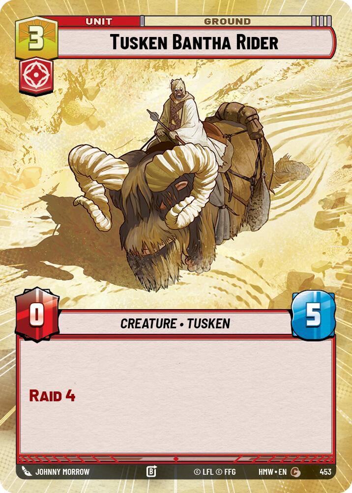 Tusken Bantha Rider (453) (Hyperspace) (453) [Homeworlds]