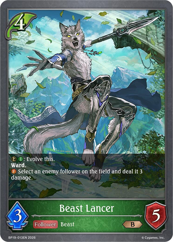Beast Lancer (BP19-013EN) [Eightfold Retribution]