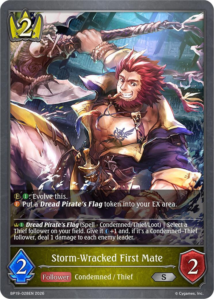 Storm-Wracked First Mate (BP19-028EN) [Eightfold Retribution]