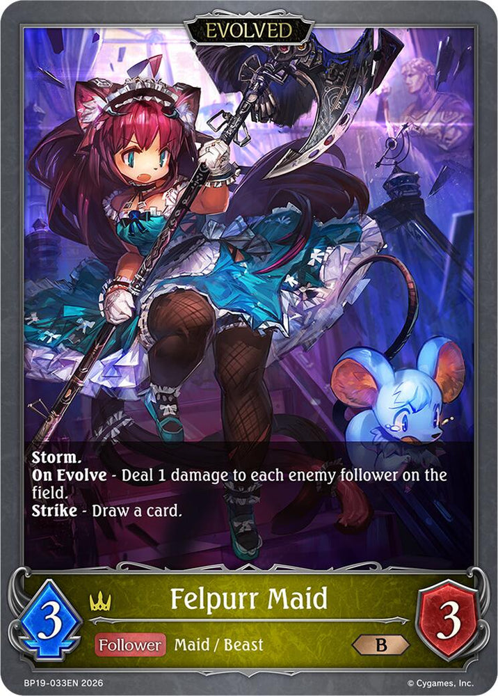 Felpurr Maid (Evolved) (BP19-033EN) [Eightfold Retribution]
