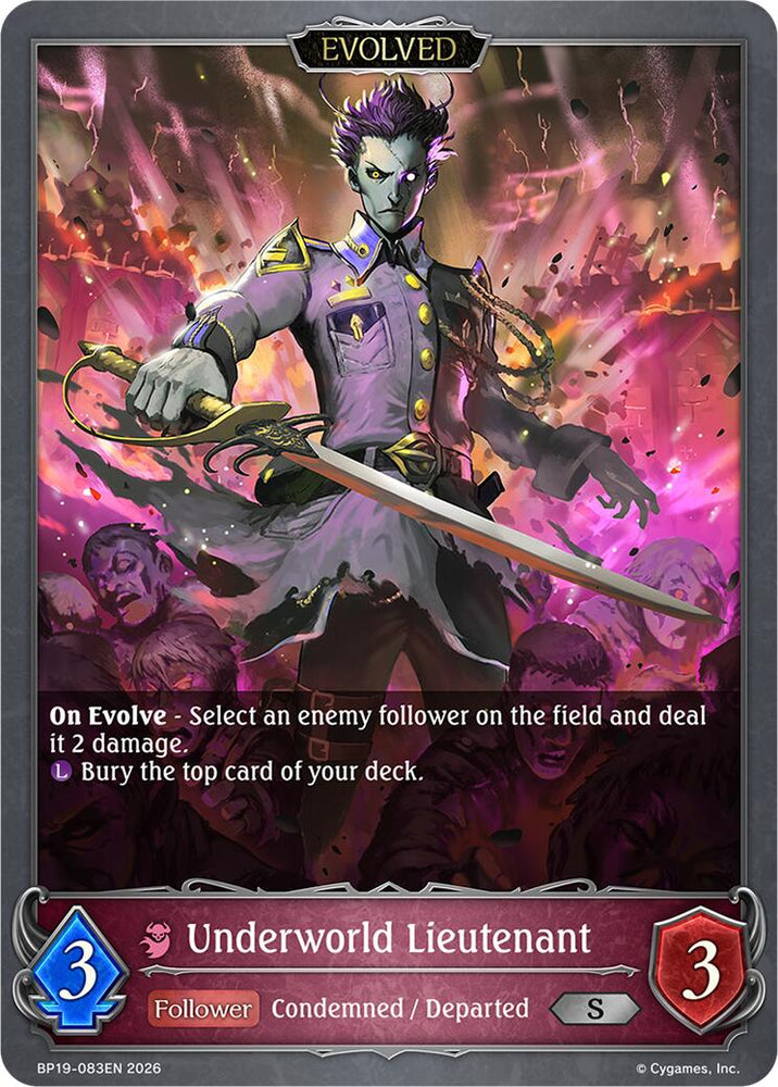 Underworld Lieutenant (Evolved) (BP19-083EN) [Eightfold Retribution]