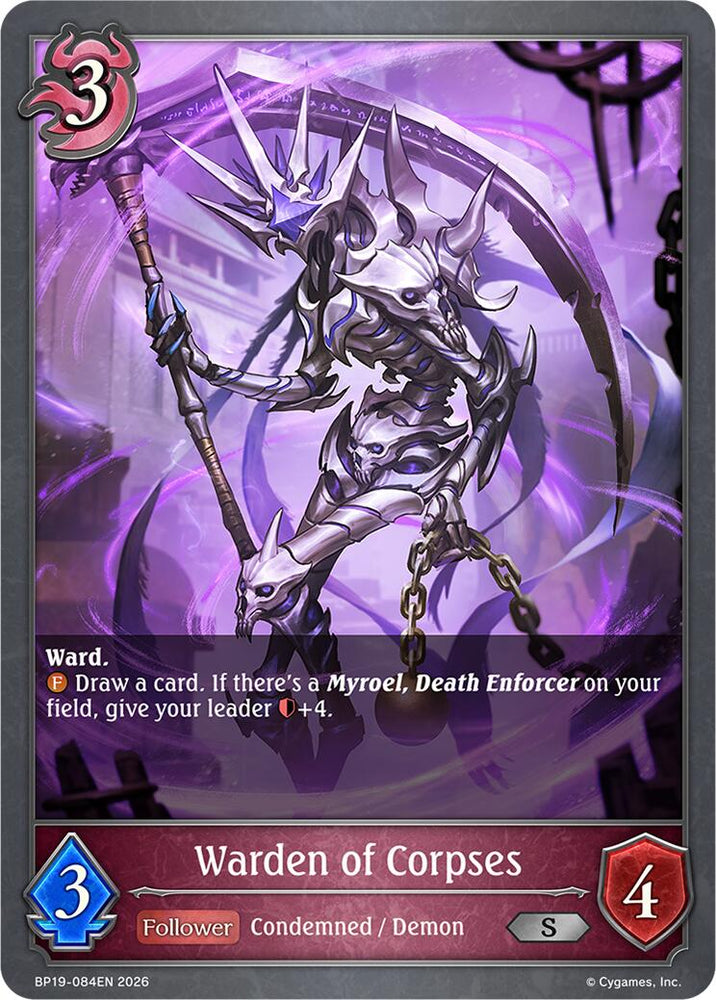 Warden of Corpses (BP19-084EN) [Eightfold Retribution]