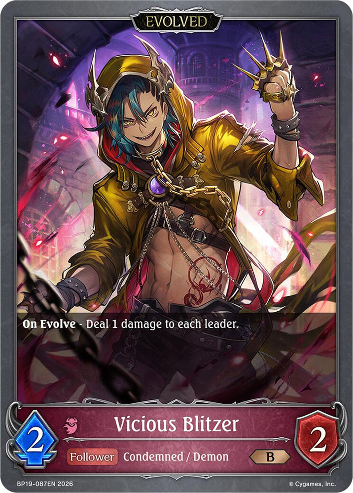 Vicious Blitzer (Evolved) (BP19-087EN) [Eightfold Retribution]
