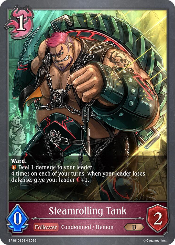 Steamrolling Tank (BP19-089EN) [Eightfold Retribution]