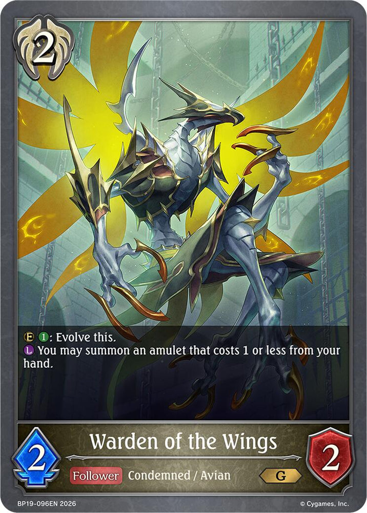 Warden of the Wings (BP19-096EN) [Eightfold Retribution]