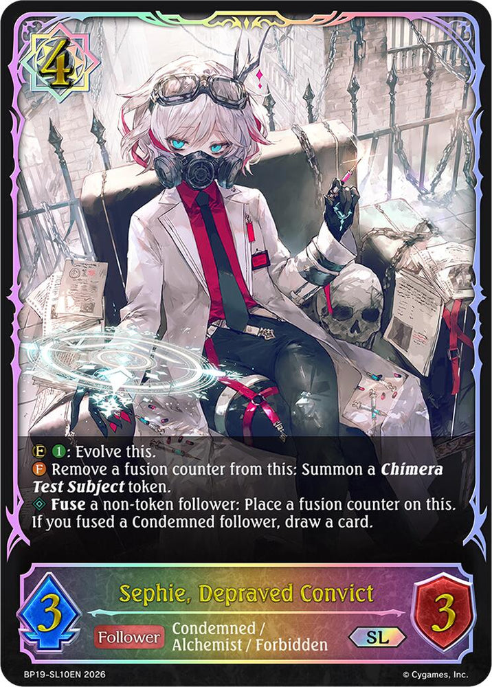 Sephie, Depraved Convict (BP19-SL10EN) [Eightfold Retribution]