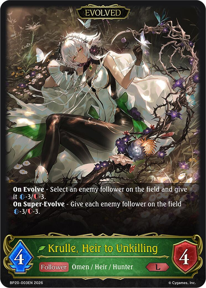 Krulle, Heir to Unkilling (Evolved) (BP20-003EN) [Omens and Heirs]