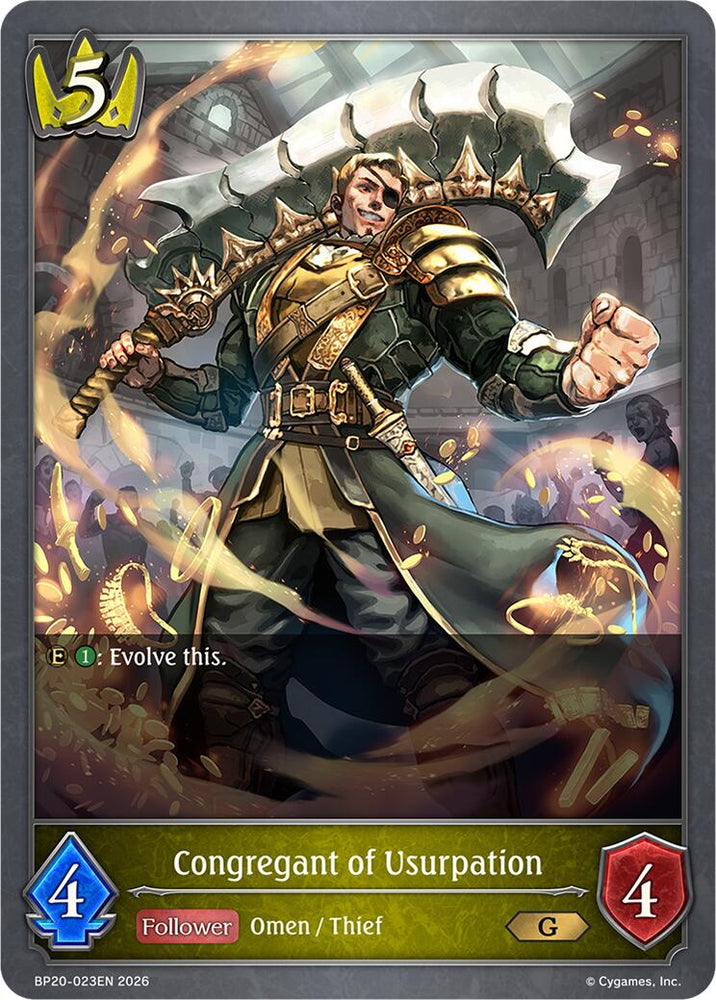 Congregant of Usurpation (BP20-023EN) [Omens and Heirs]