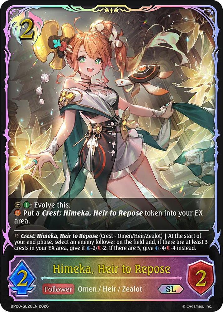 Himeka, Heir to Repose (BP20-SL26EN) [Omens and Heirs]