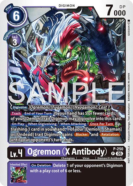 Ogremon [P-250] (X Antibody) (Official Store Tournament 2026 Vol. 4 Participant) [Promotional Cards]